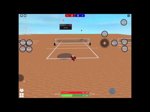 Mari Suki, double set serve, mobile volleyball 4.2