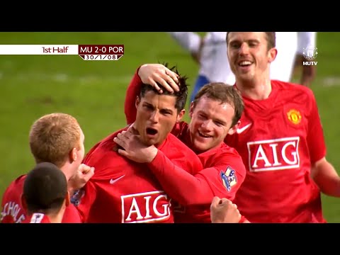 When Cristiano Ronaldo Scored For THAT FREEKICK Vs Portsmouth In 07-08