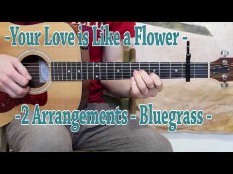 Your Love is Like a Flower - Bluegrass Guitar Lesson