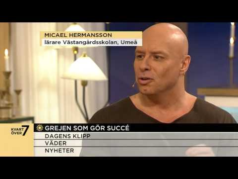"Grej of the day"- grejen som gör succé i skolan - Nyhetsmorgon (TV4)