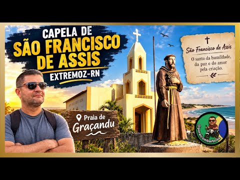 Capela de S. Francisco de Assis, Extremoz-RN/Brasil #Ep.170 #igrejas #capelas #nordeste
