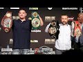 ANTHONY JOSHUA GIVES ANDY RUIZ JR HIS TITLE BELTS AFTER FACE OFF -A SIGN OF THINGS TO COME?