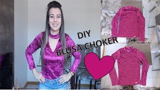 DIY: Blusa Choker