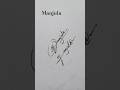 How to learn your signature name Manjula #signature #trending #calligraphy #shorts