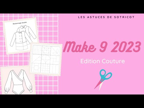 MAKE 9 2023 - Edition Couture - Inspirations patrons