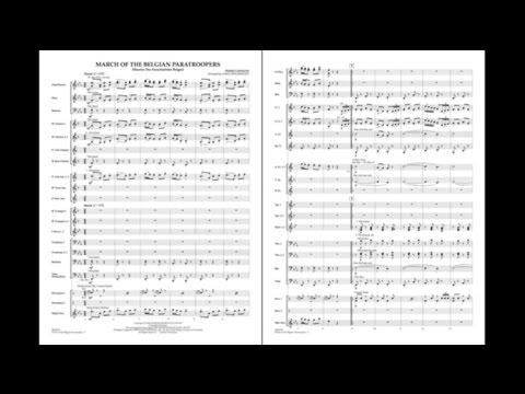 March of the Belgian Paratroopers by Pierre Leemans/arr. James Swearingen