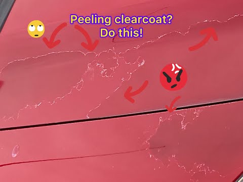 Abblätternden Klarlack vor aller Augen verstecken (LukatDetail.Com)