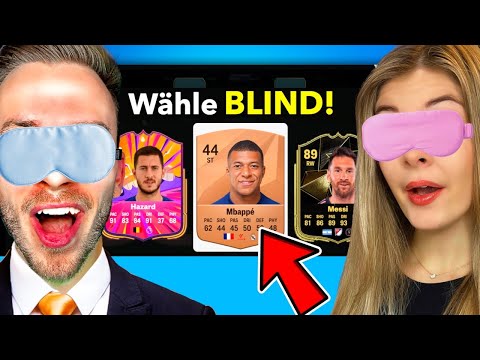 FC25 BLIND FUT-DRAFT Challenge vs meine FREUNDIN!! 😎⚽️