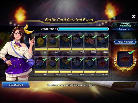 KOF AllStars -  Battle card carnival event in 1 day