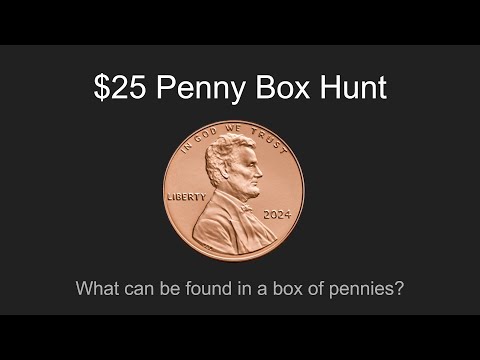 A Small $25 Penny Box Hunt