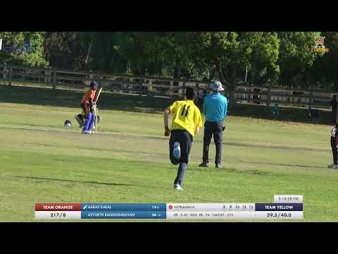 Team Orange vs Team Yellow in USAC JR Zonal 2023 - West U15 - Aug 03, 2023