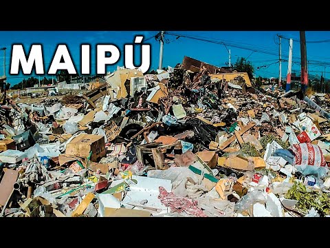¿Es MAIPÚ la COMUNA MÁS COCHINA de Chile? Recorrido por calle Del Ferrocarril