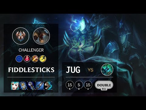 Fiddlesticks Jungle vs Hecarim - EUW Challenger Patch 10.11