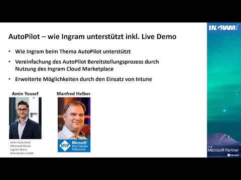 AutoPilot – wie Ingram unterstützt inkl. Live Demo