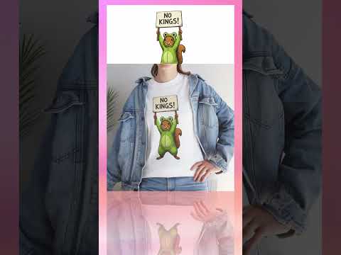 NO KINGS! #tshirt #privacyfirst #squirrel #squirrels