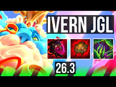 IVERN vs KAYN (JGL) | 23K damage | TR Grandmaster | 26.3