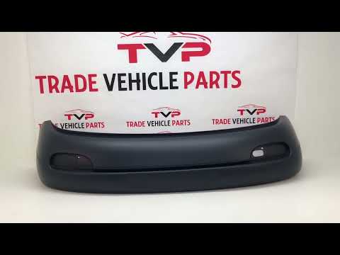 Fits VW Transporter T4 Caravelle 1997-2004 Front Bumper Primed No Fog Hole Long Nose video