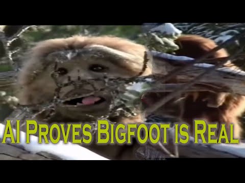 AI Proves Bigfoot Video is Real.  Sasquatch exist