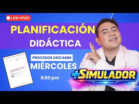 🔥 Procesos USICAMM | La planificación didáctica y su enseñanza en la formación docente