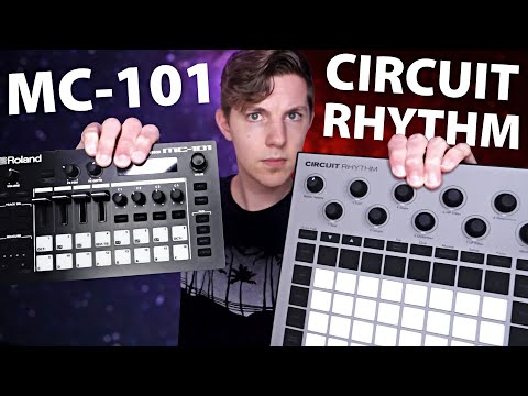 Novation Circuit Rhythm vs Roland MC-101