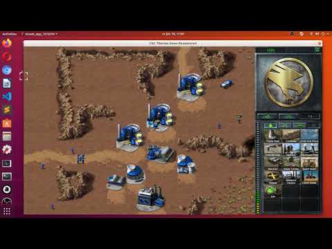 Command & Conquer Remastered, 1v1, quick match, GDI vs GDI