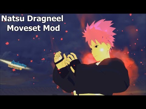 Naruto Ninja Storm 4 Road to Boruto PC MOD 60 FPS - Natsu Dragneel Moveset Mod Gameplay 1080p
