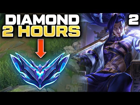 How to ACTUALLY Climb to Diamond in 2 Hours with Yasuo #2 | Build & Runes