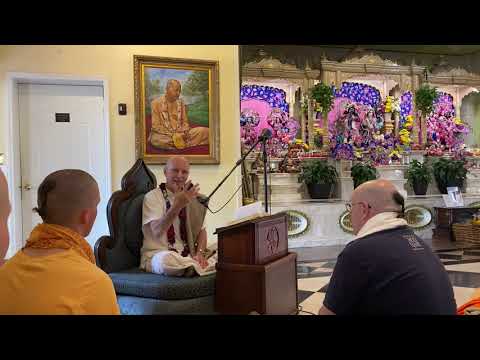 Initiation ceremony by Kalakantha Prabhu in Alachua, FL - March 8, 2020