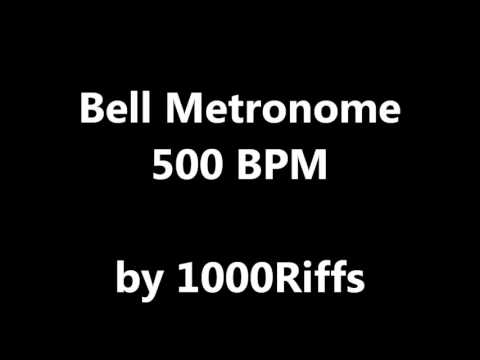 Bell Metronome : 500 BPM - Beats Per Minute