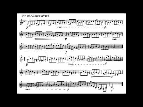 Kopprasch Etude #10 for French Horn from 60 Low Horn Etudes