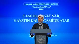 2026 Yılı Camiler ve Din Görevlileri Haftası Açılış ve Tanıtım Programı
