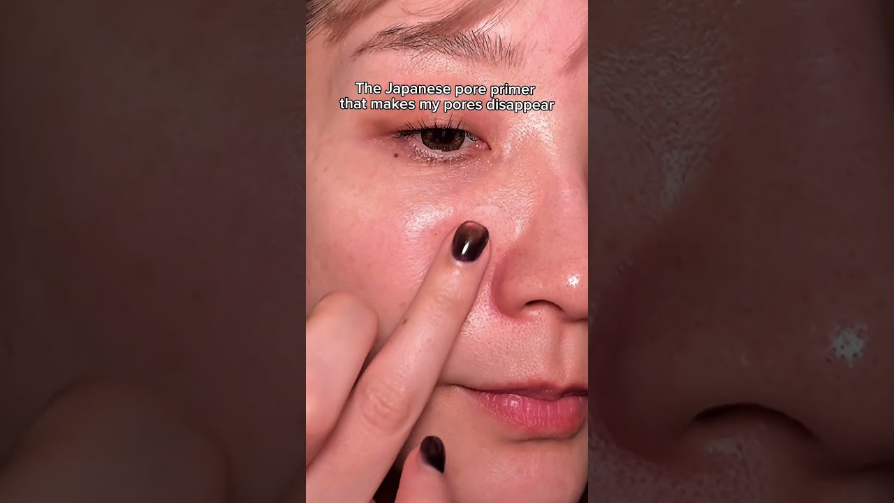 How to erase pores with a Japanese  product