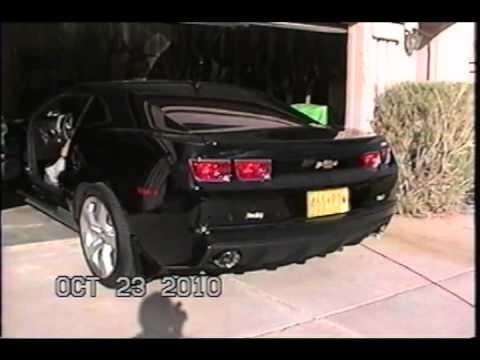 2011 CAMARO SS CORSA EXHAUST