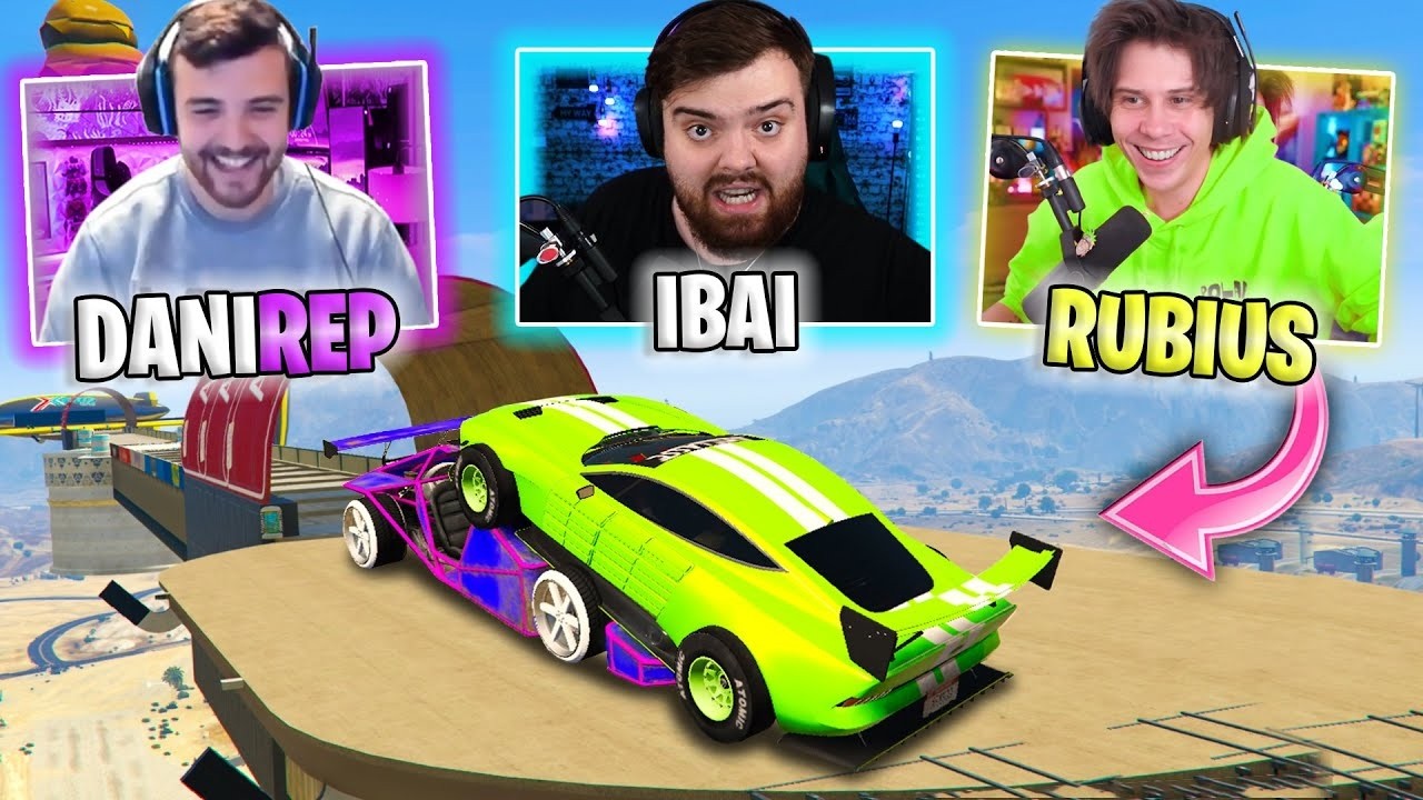 MI PRIMER CARA A CARA CON RUBIUS , IBAI y AURONPLAY! MUCHAS RISAS! - GTA 5 ONLINE