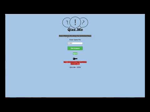 Qizz Me Script Auto Select Answers Hack Quizizz