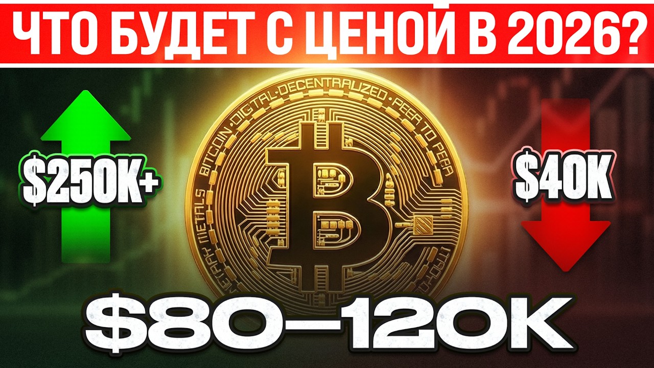 Биткоин в 2026: сценарий, о котором МОЛЧАТ абсолютно все