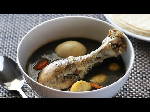 How to Make Belizean Black Dinna | Chimole | Black Soup