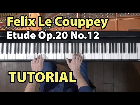 Featured image from Piano Tutorial: Le Couppey “L'agilité Etude”, Op. 20, No. 12