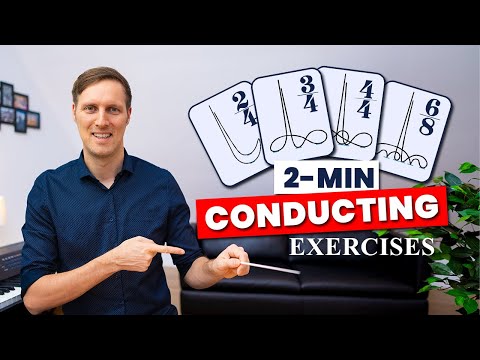 Conducting Patterns (Time Signature 4/4, 3/4, 2/4 and 6/8)