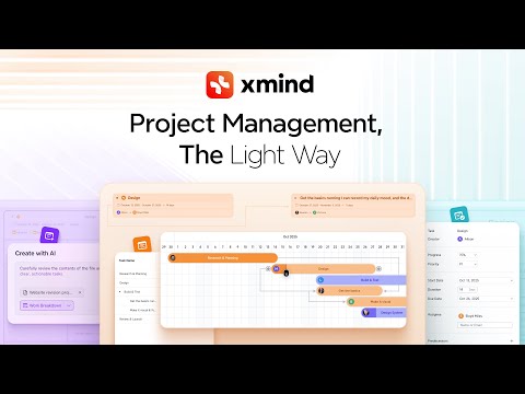 Xmind: The Light Way to Manage Projects