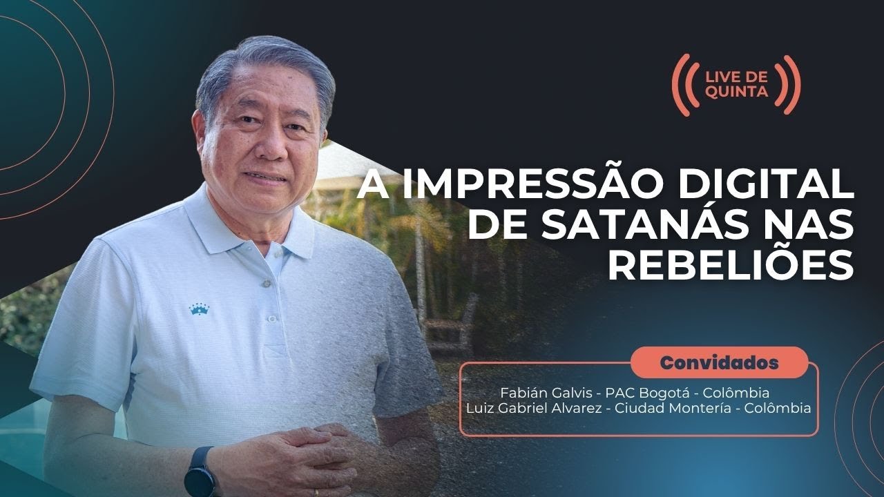 [ LIVE ] A impressão digital de Satanás nas rebeliões | Pedro Dong