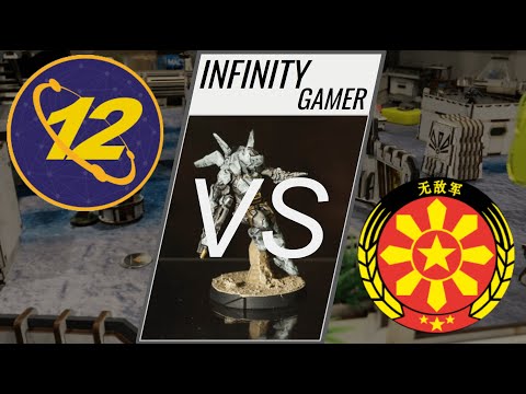 Infinity Battle Report - O12 vs Yu Jing [Invincible Army] 300 points