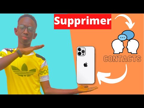 Comment supprimer a la fois plusieurs ou tout les contacts sur iPhone (iOS)