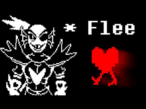 What if You FLEE from Undyne the Undying? [ Undertale ]