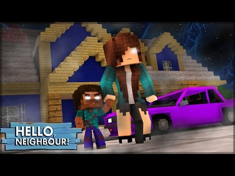 HEROBRINE'S GIRLFRIEND - HELLO NEIGHBOR #7 (MINECRAFT MACHINIMA)