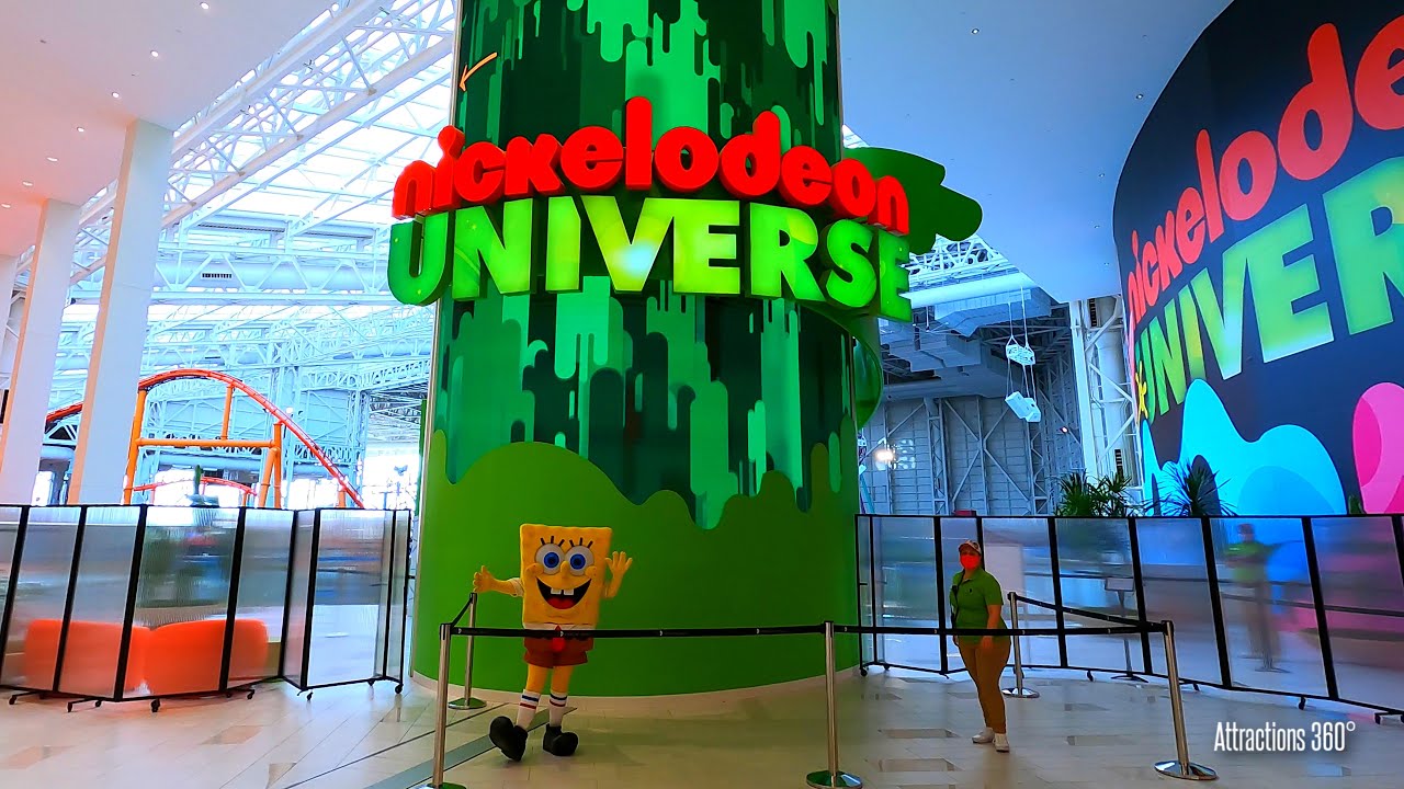 NEW Indoor Theme Park - Nickelodeon Universe - American Dream - New Jersey