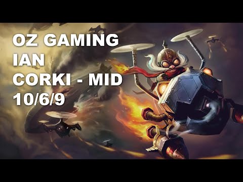 OZ Gaming Ian Mid Corki vs Sylas - KR Grandmaster Patch 10.8