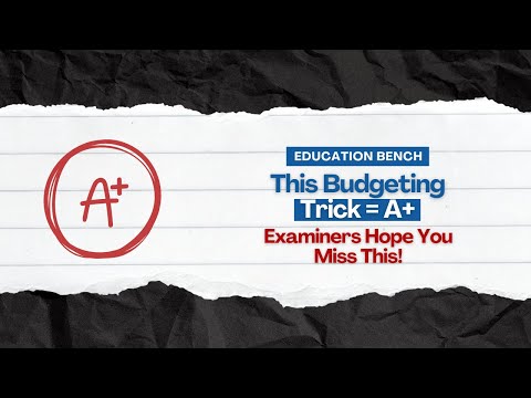 Don’t Memorize Budgeting — Understand It Like a Boss (ACCA MA) 🎯