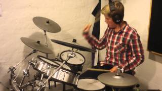 V-Drums World Championship 2012 | Gustav Rasmussen - junior