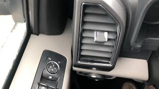 Ford F-150 : How to lock and unlock windows